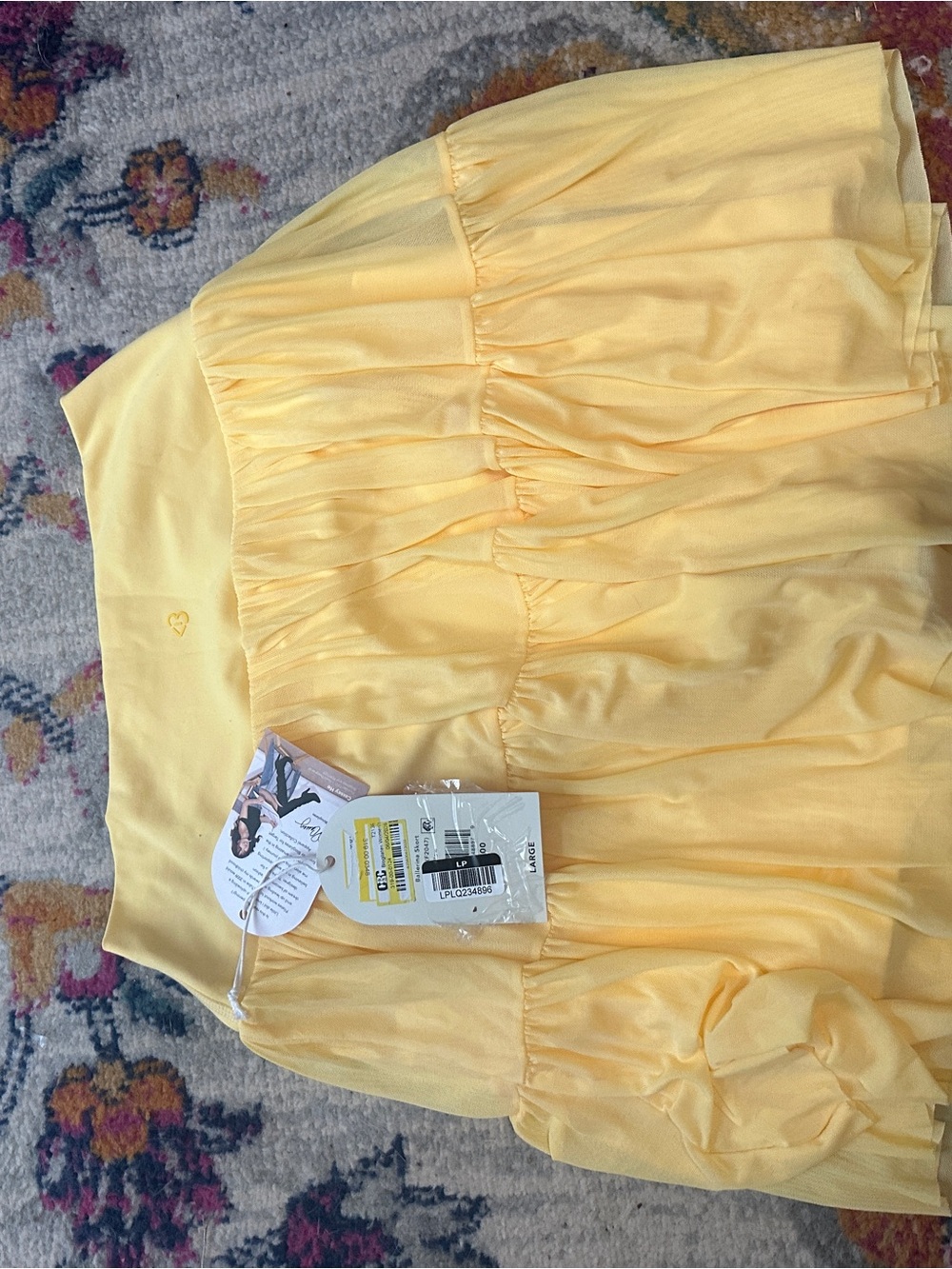 Blogilates Yellow Skirt | Size L | NWT 💛 - Picture 4 of 5